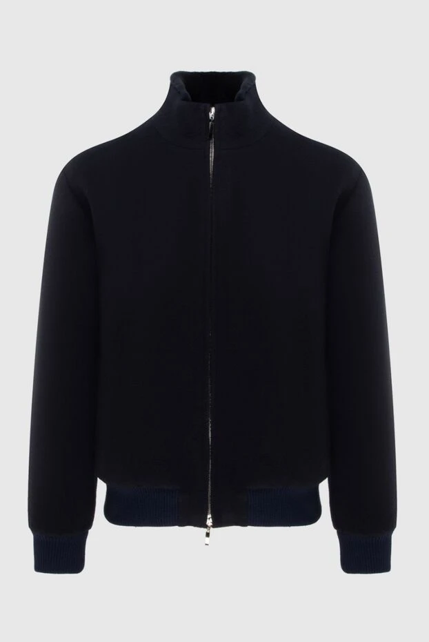 Fabio Gavazzi мужские куртка на меху из шерсти синяя мужская купить с ценами и фото 172172 - фото 1