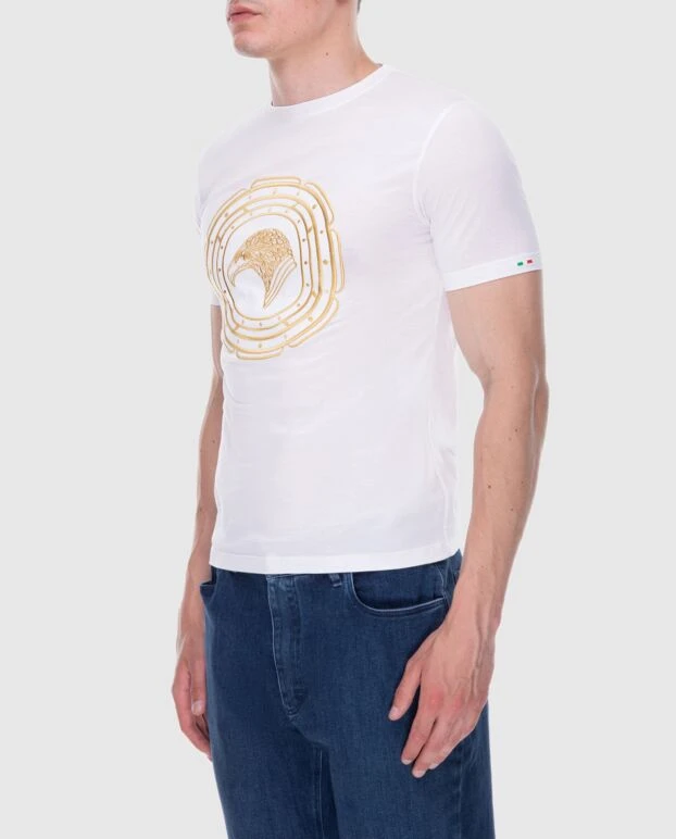 Stefano Ricci white cotton t-shirt for men 172179 - photo 3