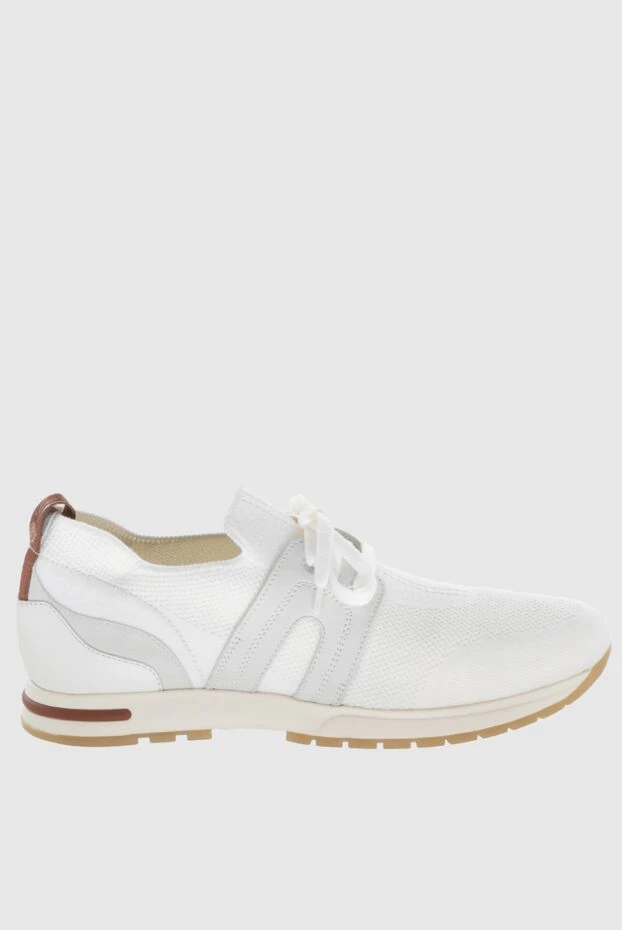 Loro Piana woman white textile sneakers for women buy with prices and photos 172208 - photo 1