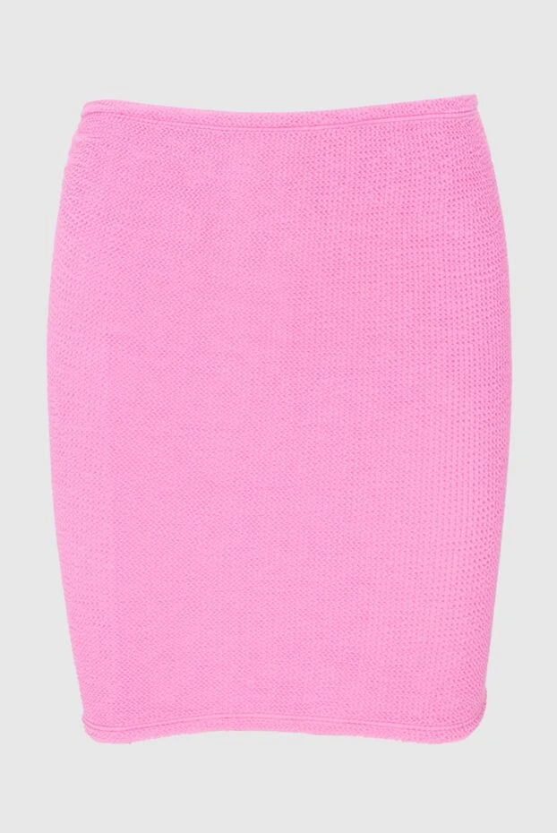 Hunza G woman pink nylon skirt for women 172234 - photo 1