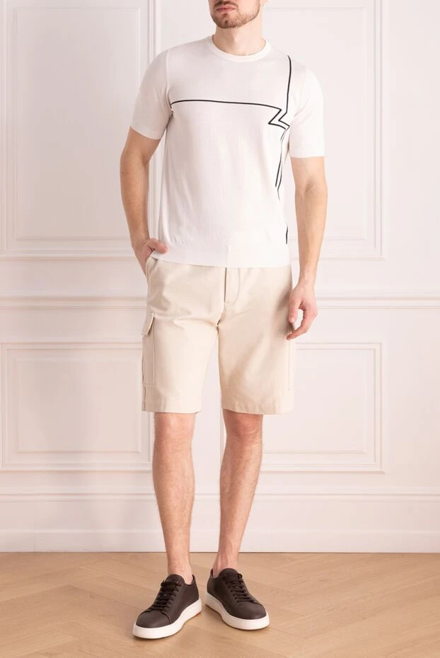 Zilli man jumper with short sleeves white for men buy with prices and photos 172250 - photo 2