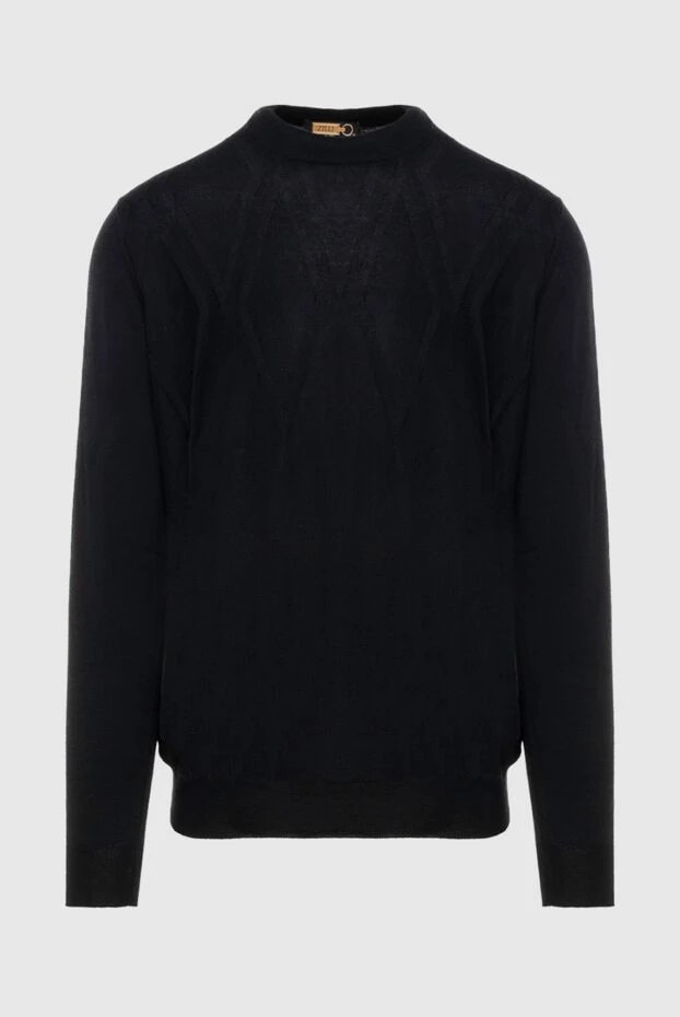 Zilli man cashmere and silk jumper black for men buy with prices and photos 172289 - photo 1
