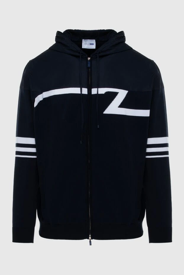 Zilli sports blue sweatshirt for men 172291 - photo 1