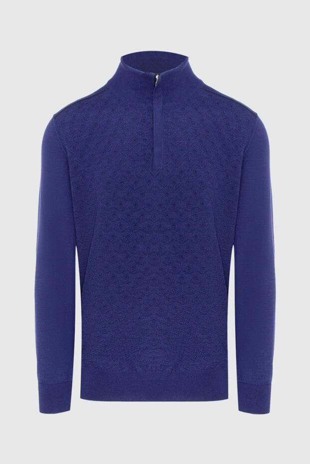 Stefano Ricci тройер из кашемира и шелка фиолетовый мужской 172319 - фото 1