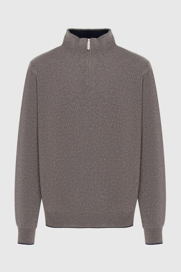 Stefano Ricci тройер из кашемира коричневый мужской 172322 - фото 1