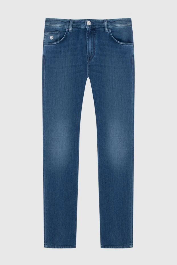 Джинсы синие мужские - фото 1