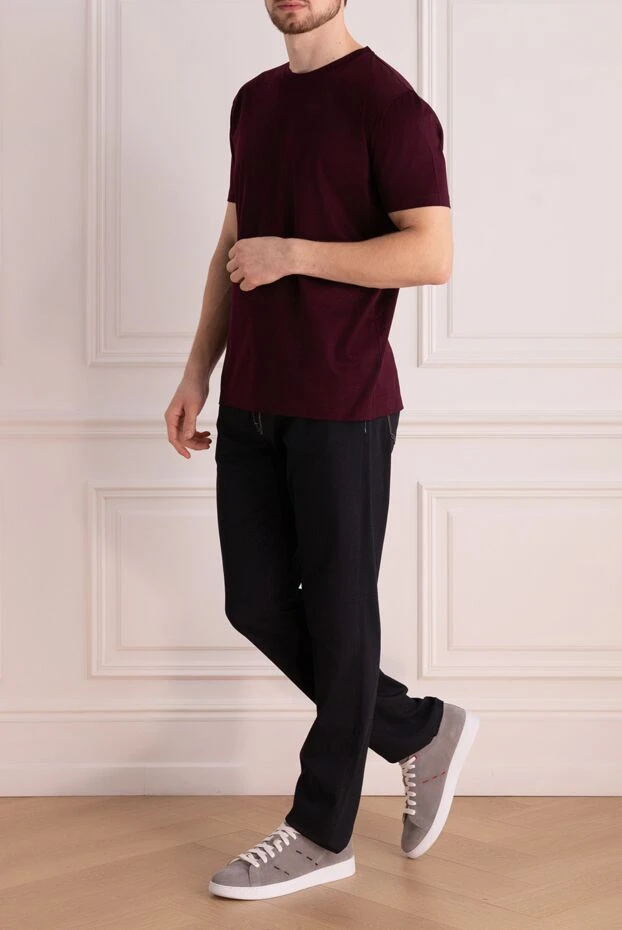 Stefano Ricci cotton and modal blue jeans for men 172396 - photo 2