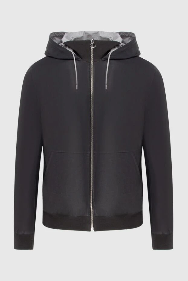 Seraphin мужские куртка из кожи и нейлона черная мужская купить с ценами и фото 172447 - фото 1