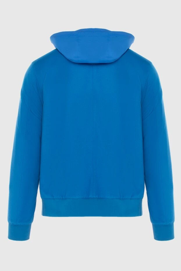 Seraphin jacket made of cashmere, silk and python skin blue for men 172448 - photo 2