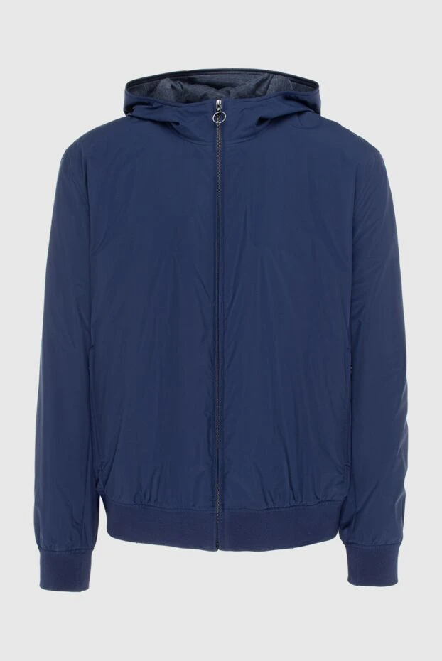 Seraphin чоловічі куртка з кашеміру та шовку синя чоловіча купити фото з цінами 172461 - фото 1