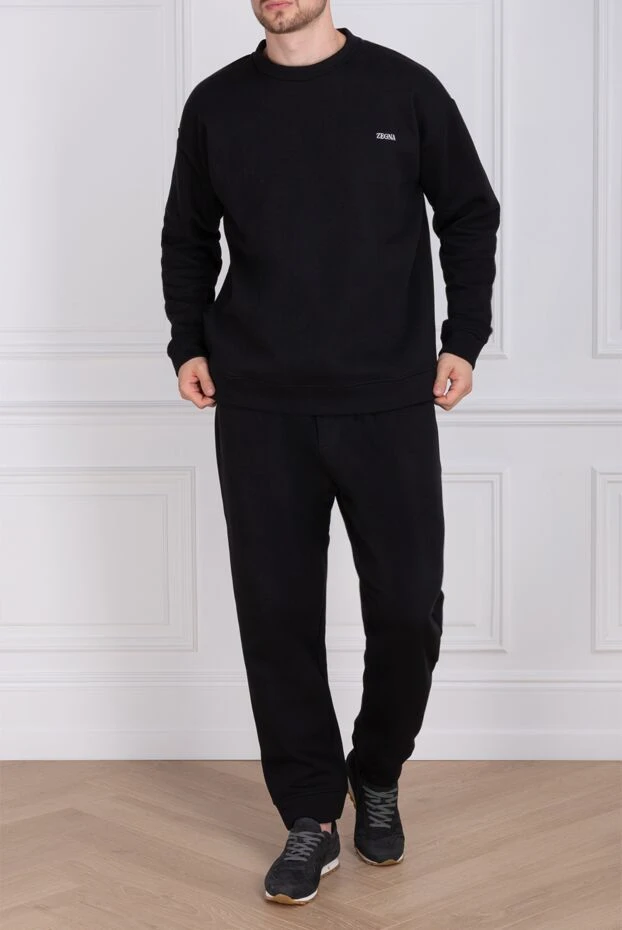 Ermenegildo Zegna man sports suit black for men buy with prices and photos 172511 - photo 2