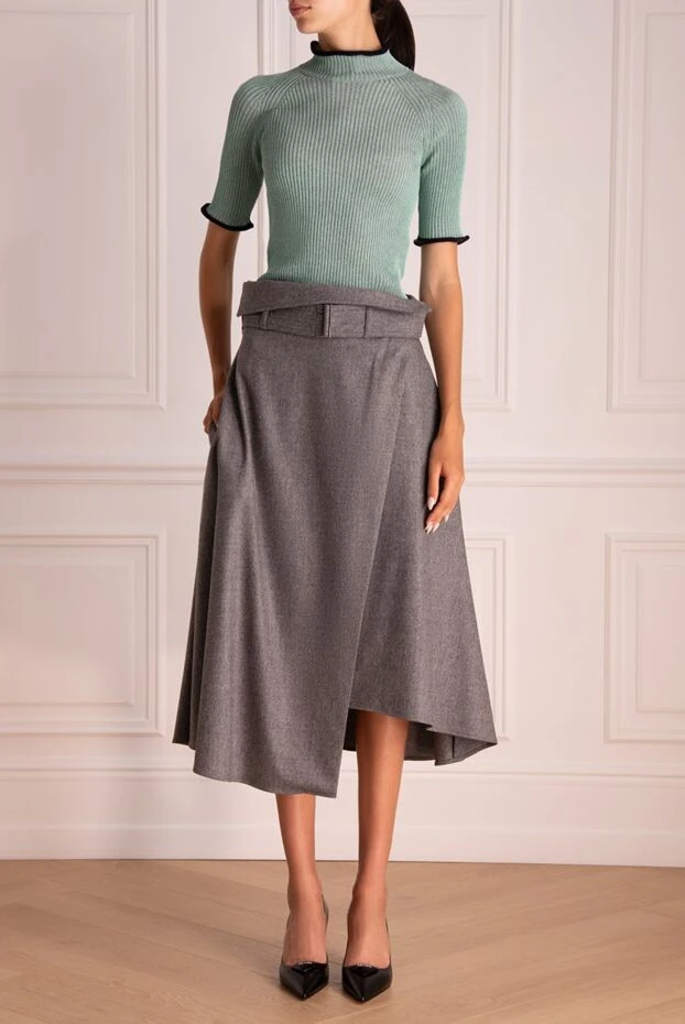 Lorena Antoniazzi woman gray skirt for woman buy with prices and photos 172514 - photo 2