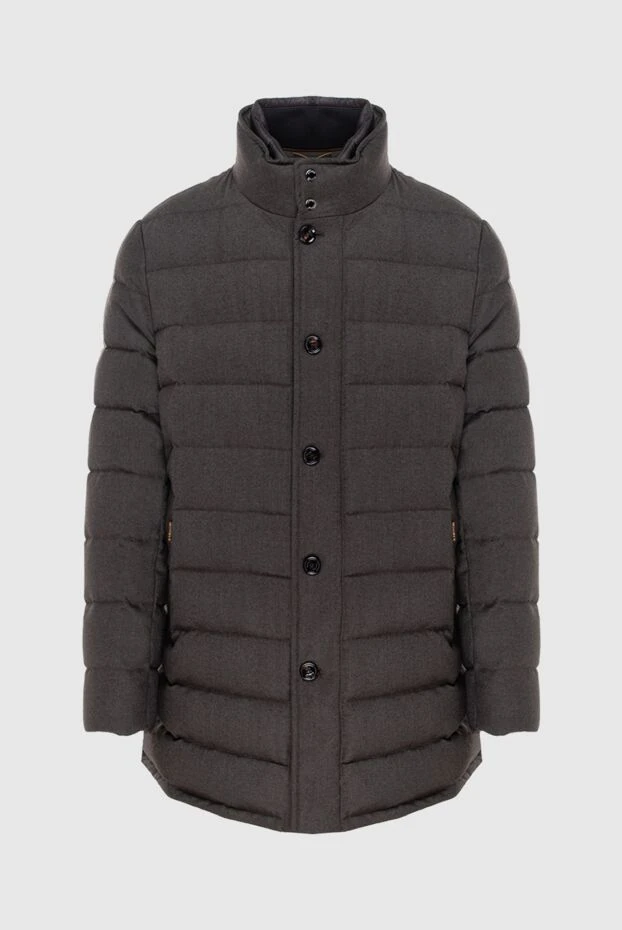 Moorer man men's wool and cashmere down jacket gray buy with prices and photos 172531 - photo 1