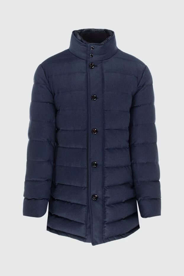 Moorer man down jacket men's wool and cashmere blue buy with prices and photos 172532 - photo 1