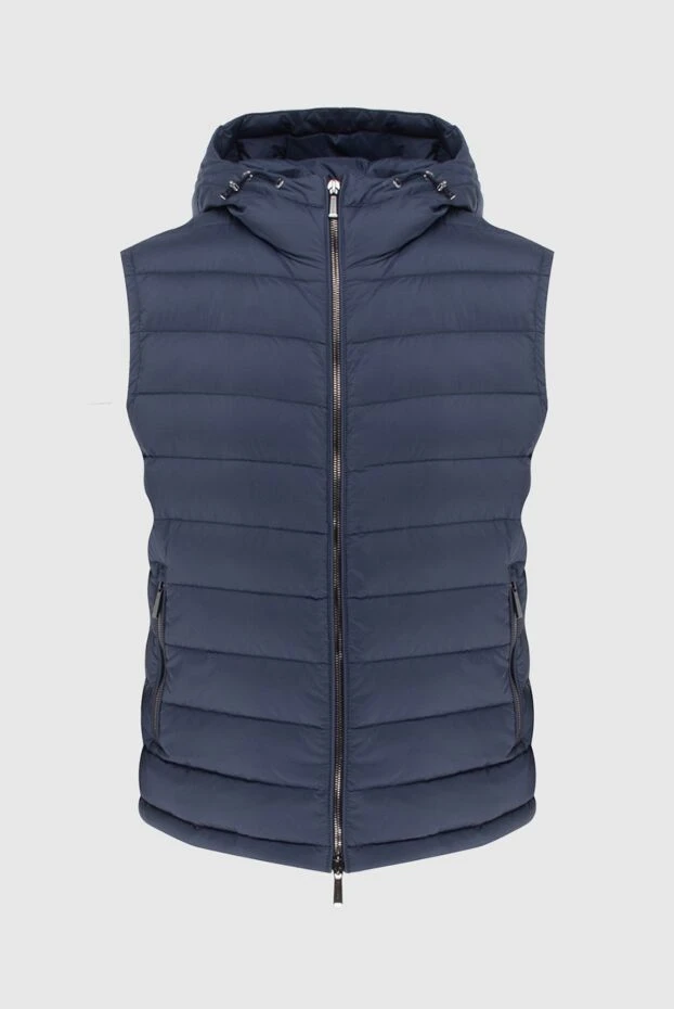 Moorer man polyester vest blue for men buy with prices and photos 172534 - photo 1
