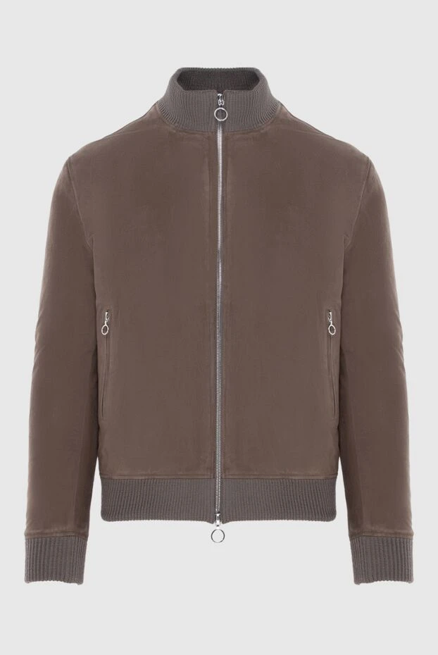 Seraphin мужские куртка на меху из замши коричневая мужская купить с ценами и фото 172553 - фото 1