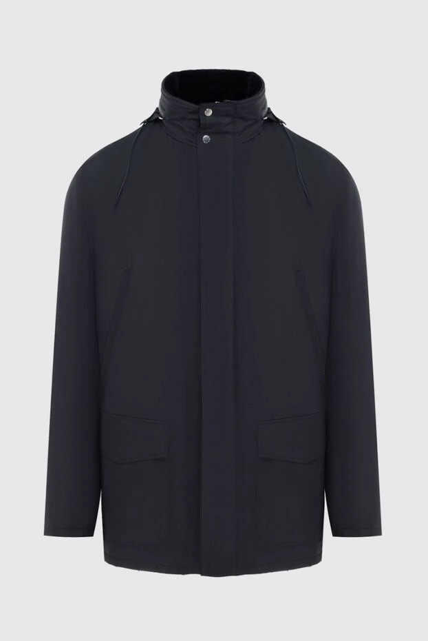 Seraphin мужские куртка на меху из нейлона черная мужская купить с ценами и фото 172558 - фото 1