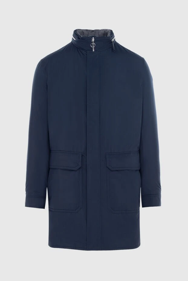 Seraphin мужские куртка из нейлона синяя мужская купить с ценами и фото 172559 - фото 1