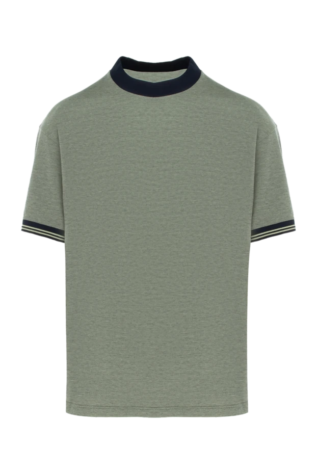 Loro Piana man green cotton t-shirt for men buy with prices and photos 172560 - photo 1