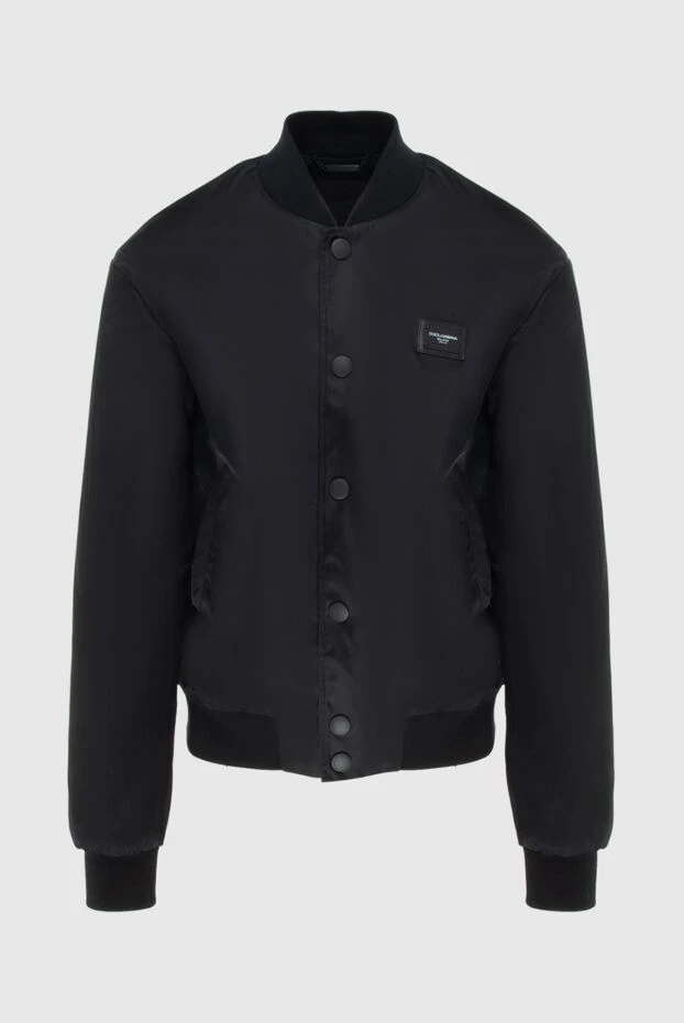 Dolce & Gabbana man black polyamide bomber for men buy with prices and photos 172611 - photo 1