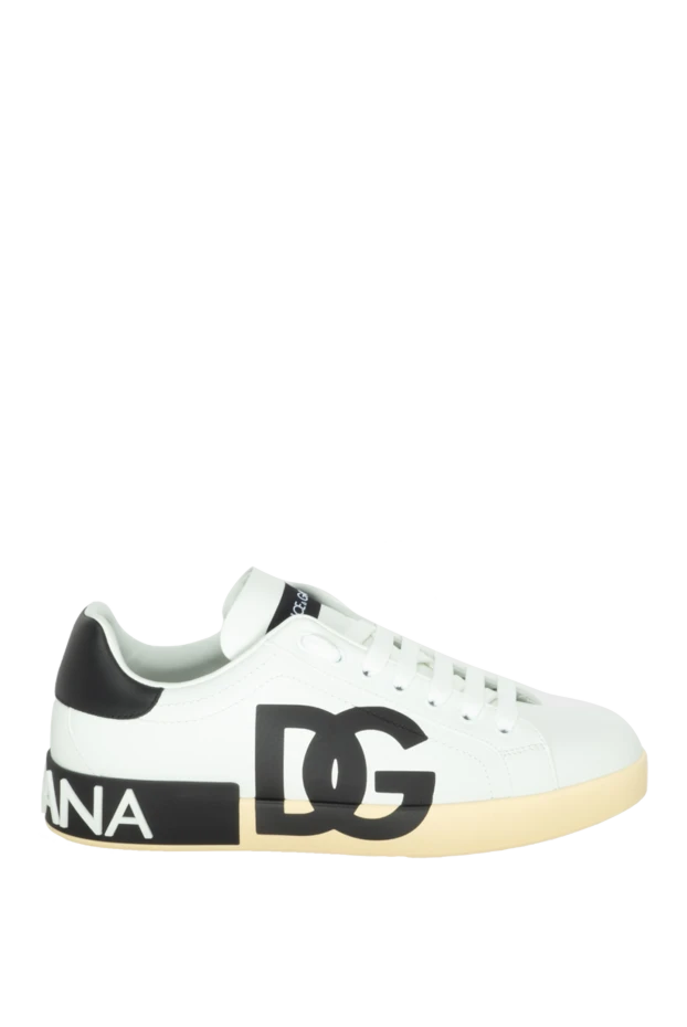 Dolce & Gabbana man white leather sneakers for men 172624 - photo 1