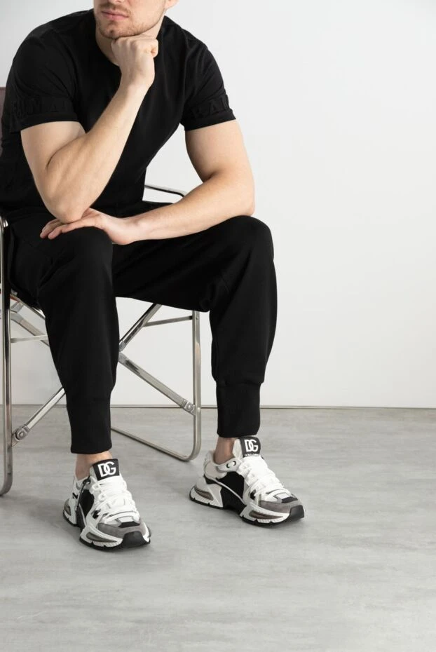 Dolce & Gabbana мужские кроссовки белые мужские купить с ценами и фото 172626 - фото 2