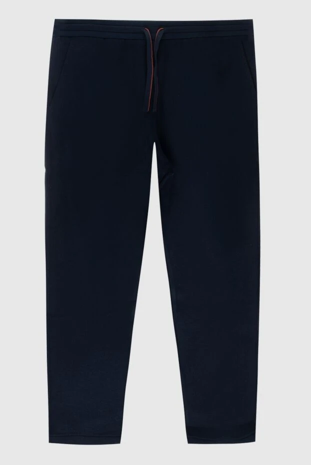 Loro Piana мужские спортивные брюки мужские из хлопка синие купить с ценами и фото 172639 - фото 1