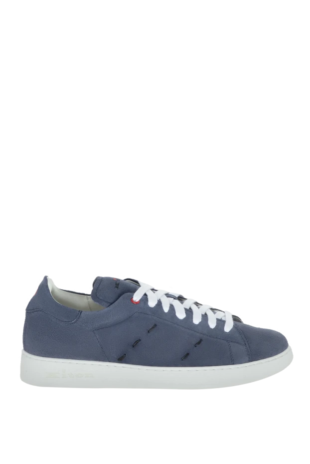 Kiton gray nubuck sneakers for men 172701 - photo 1