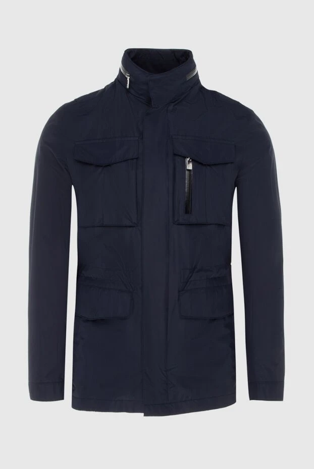 Corneliani man windbreaker blue for men 172706 - photo 1