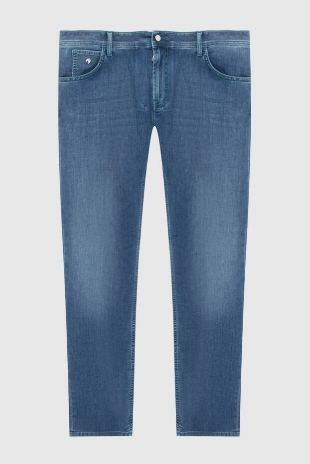 Stefano Ricci джинсы из хлопка синие мужские 172716 - фото 1