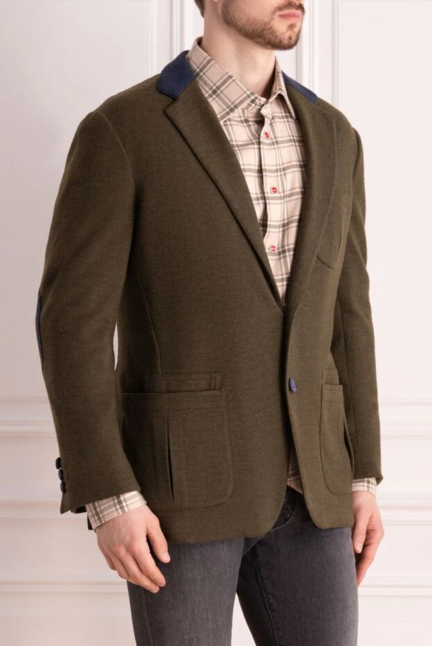 Stefano Ricci пиджак из шерсти коричневый мужской 172749 - фото 3