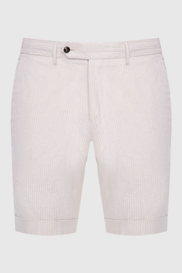 PT01 (Pantaloni Torino) white cotton shorts for men 172767 - photo 1