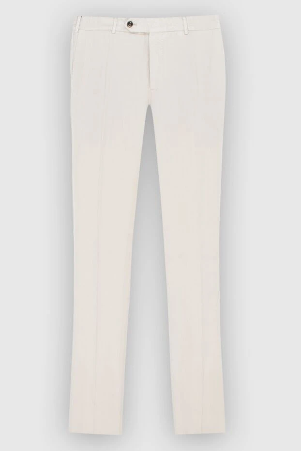 PT01 (Pantaloni Torino) man white trousers for men buy with prices and photos 172774 - photo 1