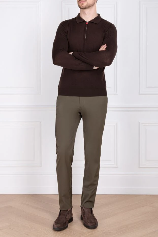 PT01 (Pantaloni Torino) мужские брюки зеленые мужские купить с ценами и фото 172775 - фото 2