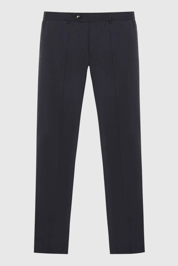 PT01 (Pantaloni Torino) мужские брюки из хлопка и эластана черные купить с ценами и фото 172778 - фото 1