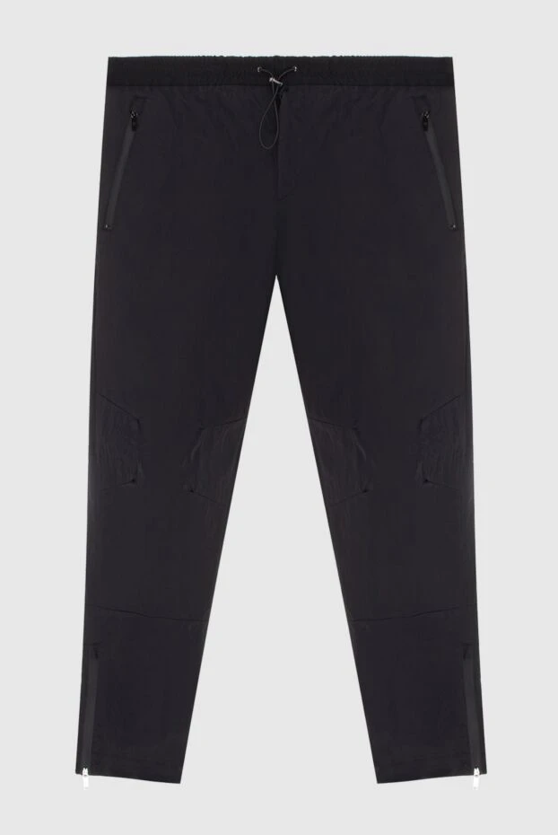 PT01 (Pantaloni Torino) man black polyamide trousers buy with prices and photos 172779 - photo 1