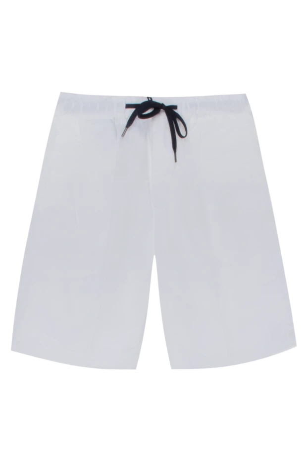 PT01 (Pantaloni Torino) white men's shorts with elastic and contrasting drawstring (markdown) 198183 - photo 1