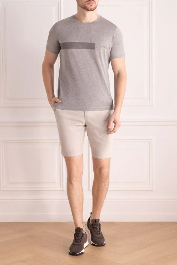 PT01 (Pantaloni Torino) man men's white shorts 172795 - photo 2