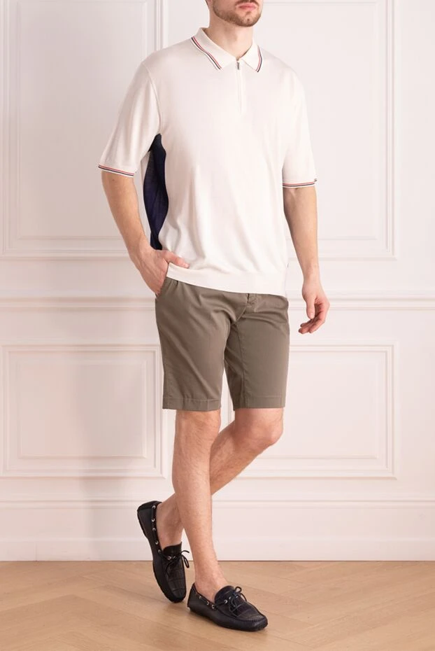 PT01 (Pantaloni Torino) man men's shorts green 172799 - photo 2