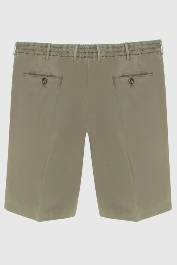PT01 (Pantaloni Torino) man green cotton and elastane shorts buy with prices and photos 172813 - photo 2