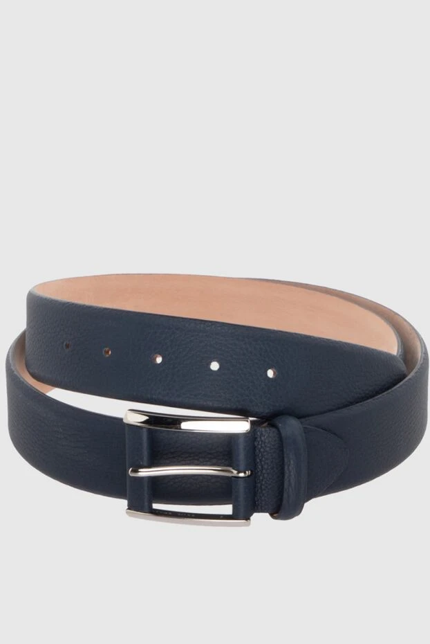 Cesare di Napoli man leather belt blue for men buy with prices and photos 172815 - photo 1