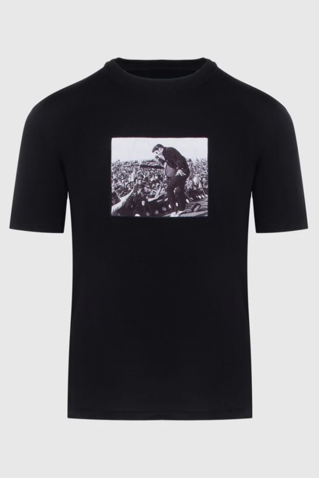 Limitato black cotton t-shirt for men 172816 - photo 1