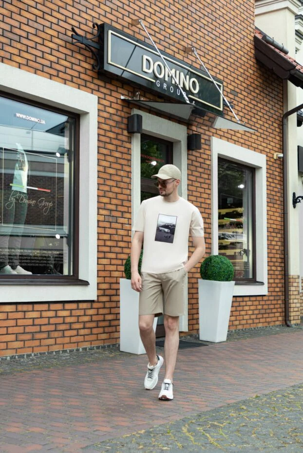 Limitato men's t-shirt with a retro automotive theme 172817 - photo 2