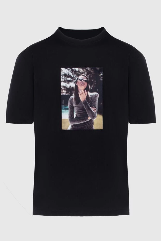 Limitato men's t-shirt with glossy photo print of a girl in dark glasses 195691 - photo 1