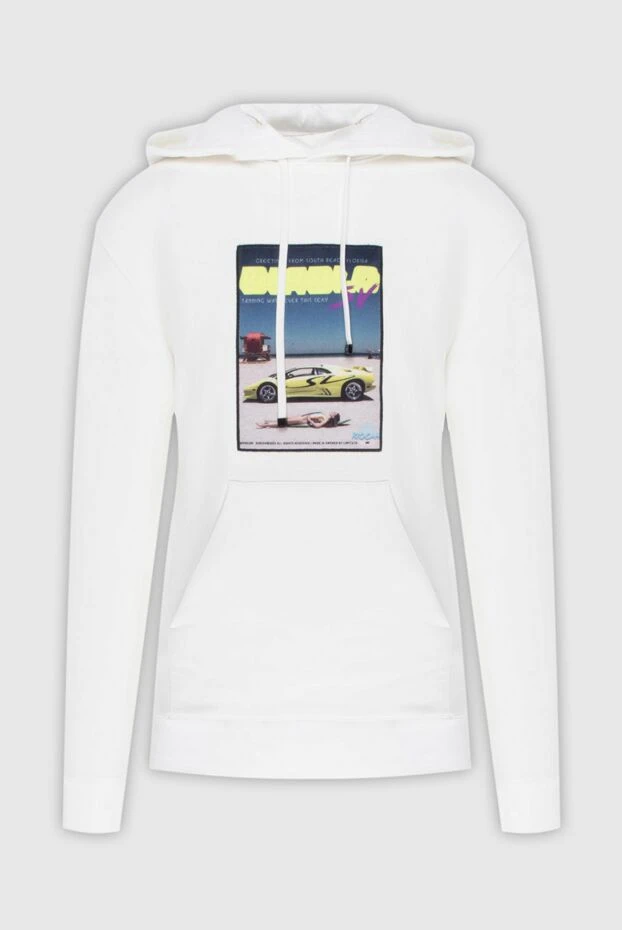 Limitato  cotton hoodie for women white 172832 - photo 1