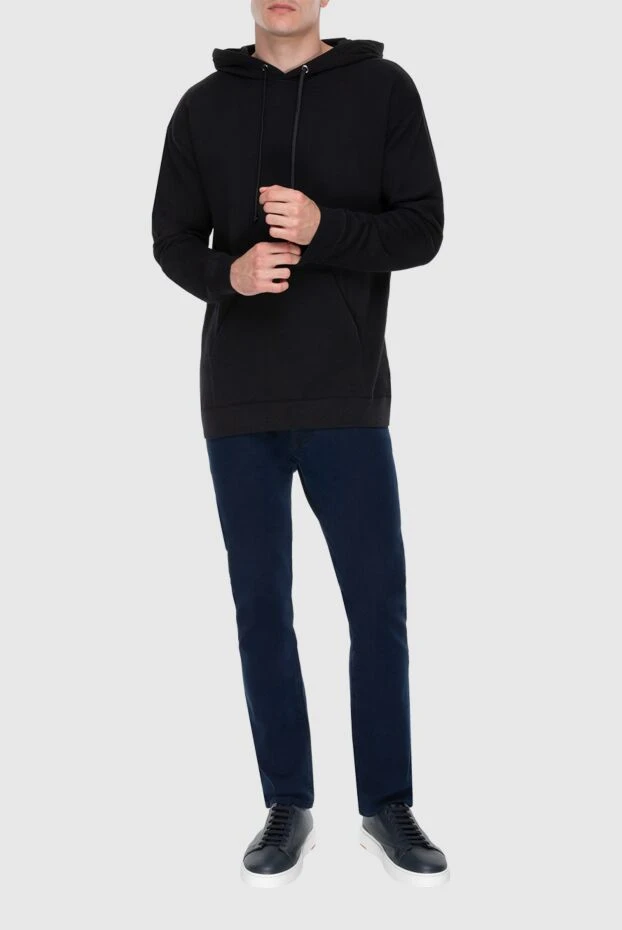 Limitato black hoodie with colorful back print men's 195753 - photo 2