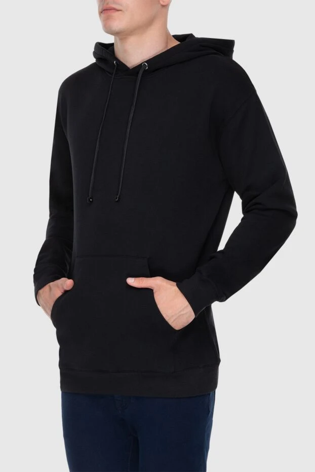 Limitato black hoodie with colorful back print men's 195753 - photo 3