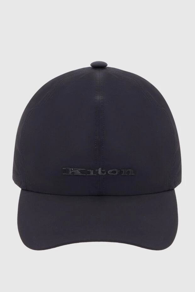 Kiton man cap made of cotton and polyamide blue for men 172838 - photo 1