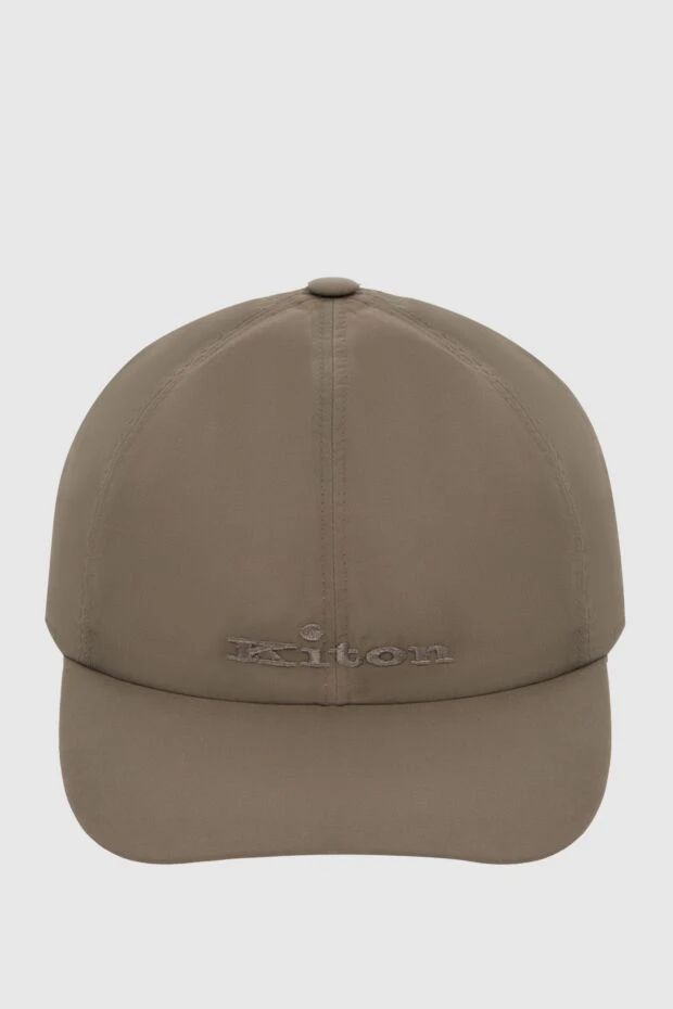 Kiton man cap made of cotton and polyamide green for men 172842 - photo 1