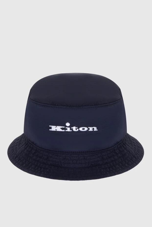 Kiton panama hat made of polyamide blue for men 172845 - photo 1